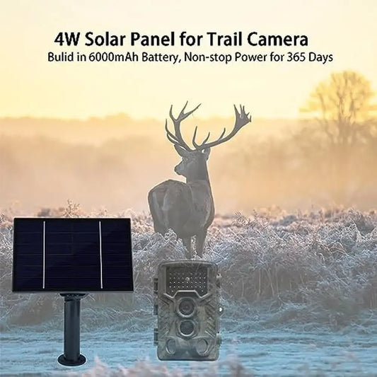4W Camera Solar Panel Kit