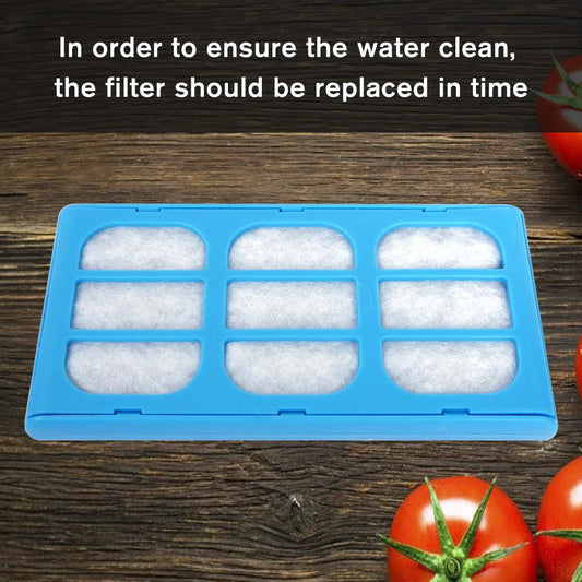 12 PCS Pet Water Fountain Replacement Filter