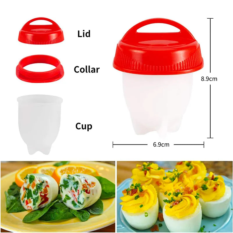 Silicone Egg Boiler Steamer