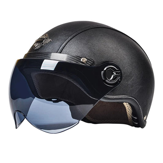 Retro Motorcycle Half Helmet
