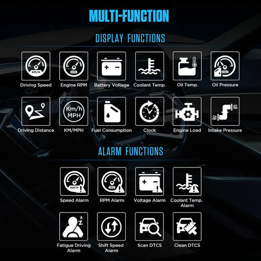 X60 HUD Head Up Display Car Speedmeter