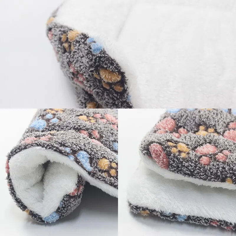 Flannel Thickened Dog Bed Mat