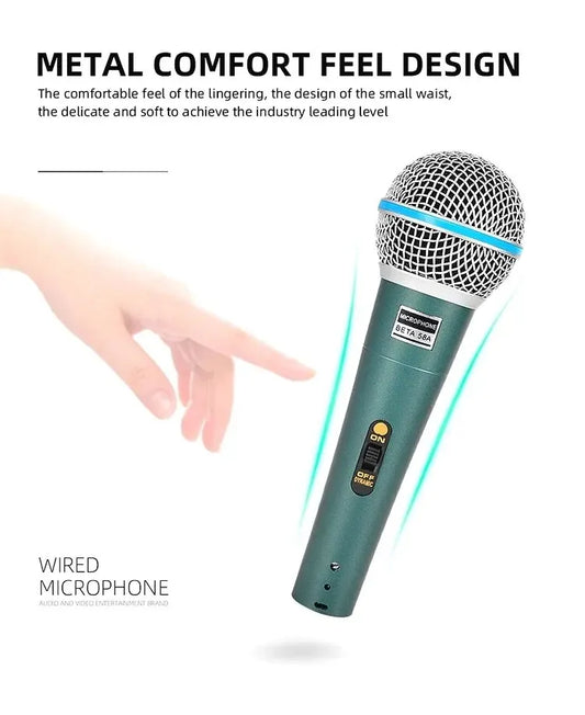 58A Supercardioid Stage Singing Microphone