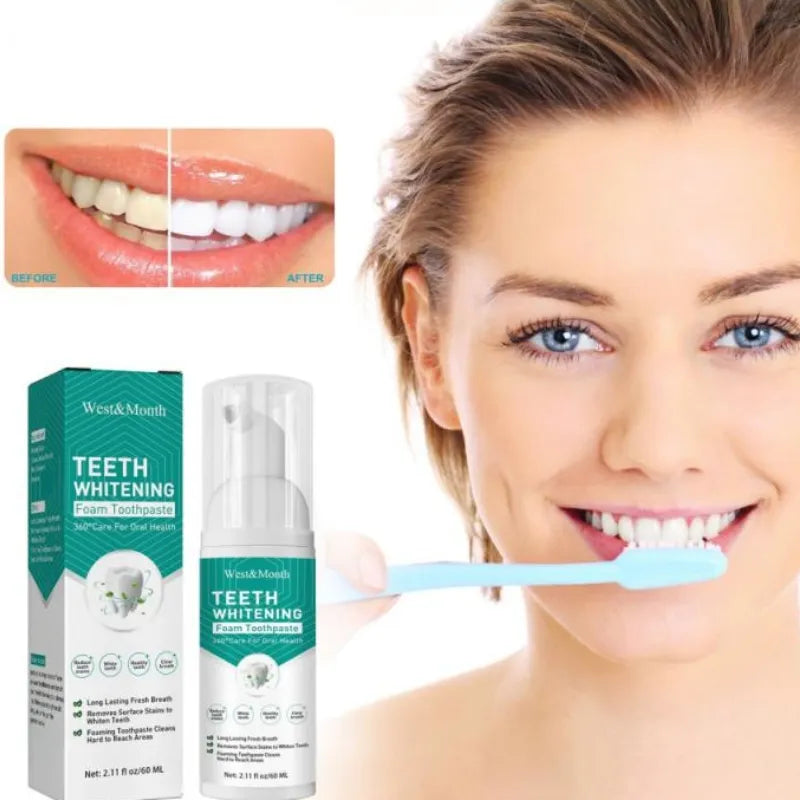 Teeth Whitening Mousse Toothpaste