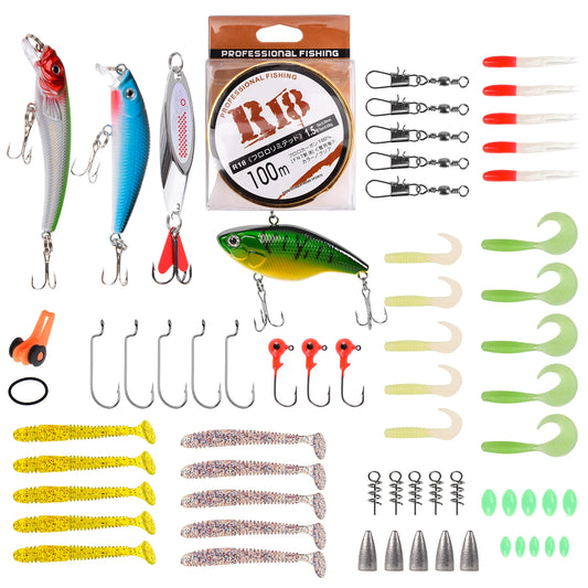 Fishing Rod Reel Combo  Full Kit