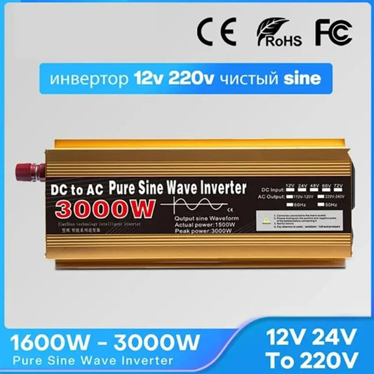12v 220v Pure Sine Wave Inverter