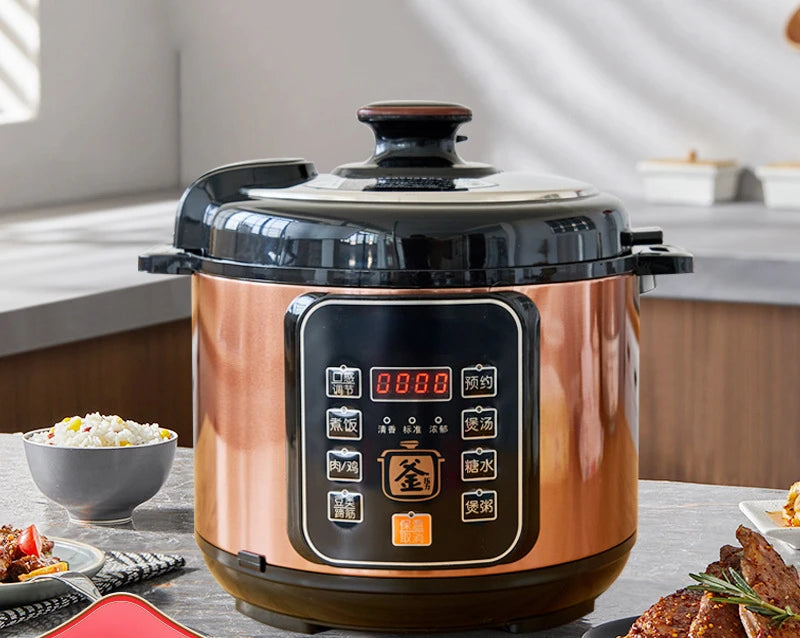 Electric household multifunctional rice cooker