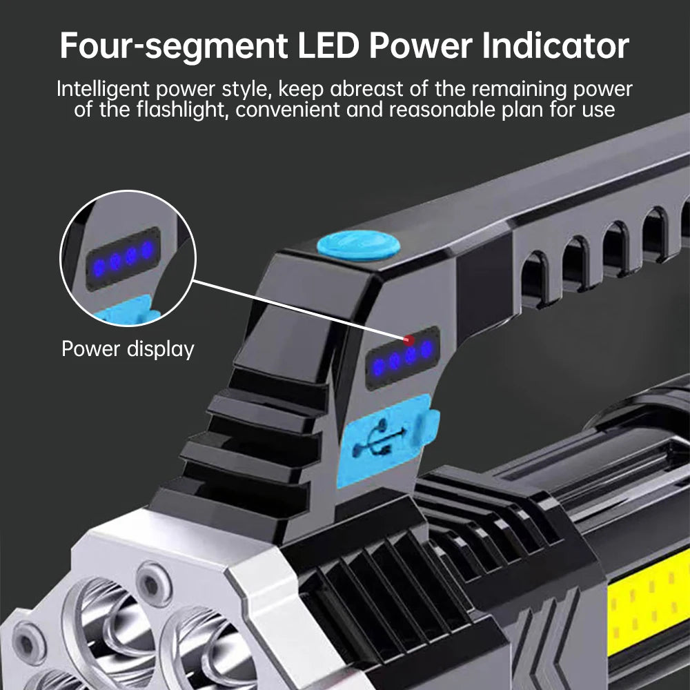 High Power Powerful LED Flashlight