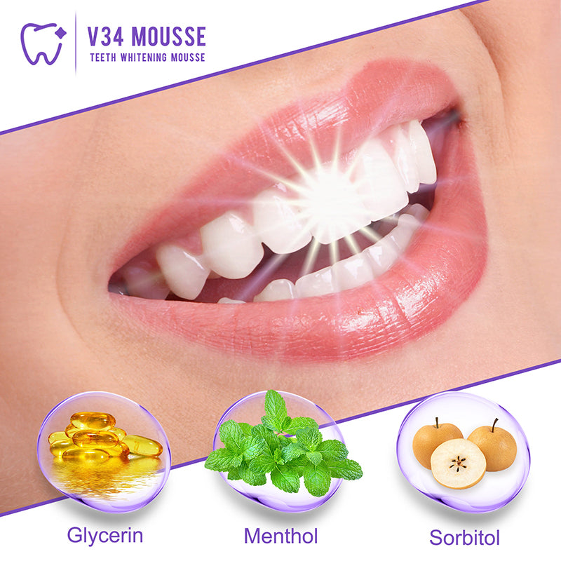 V34 Series Tooth Whitening Toothpaste