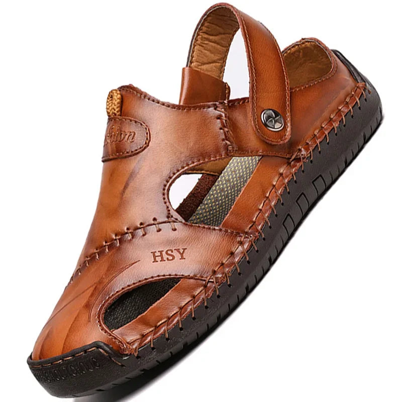 Men's Genuine Leather Sandals