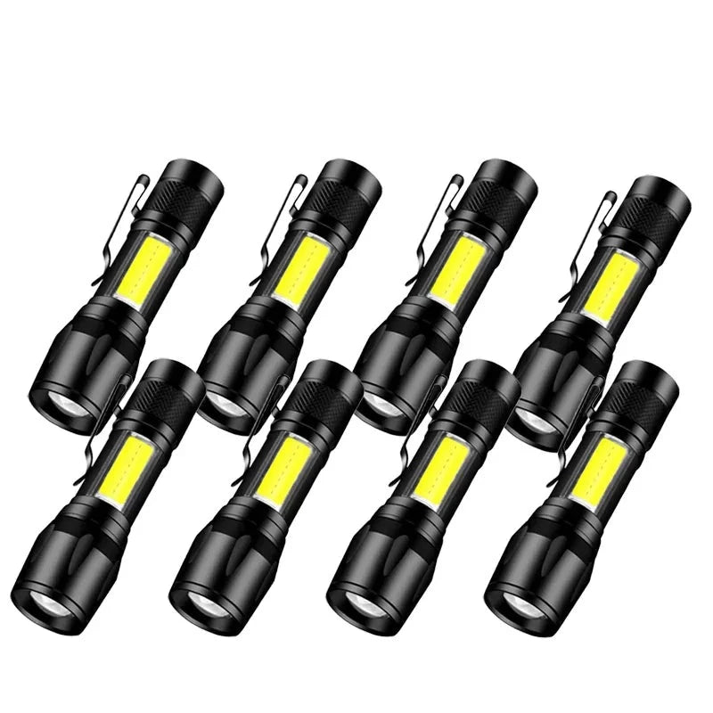 Mini Torch LED Rechargeable Flashlight