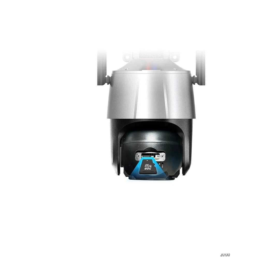 8MP 4K PTZ IP Dual Lens Camera