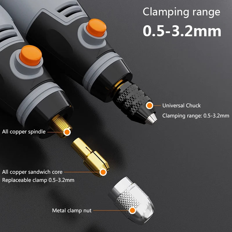 USB Cordless Dremel Drill Engraving Pen