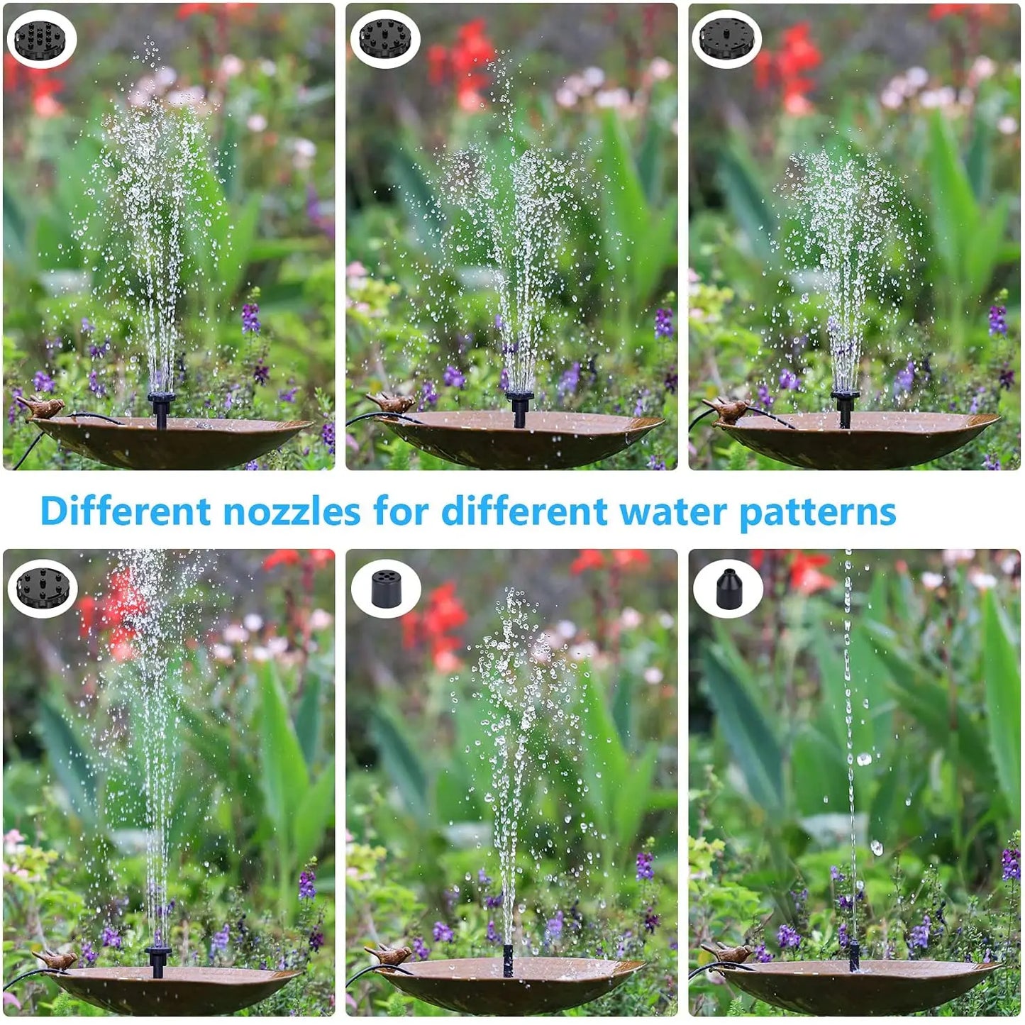 2.5W Solar Fountain Pump