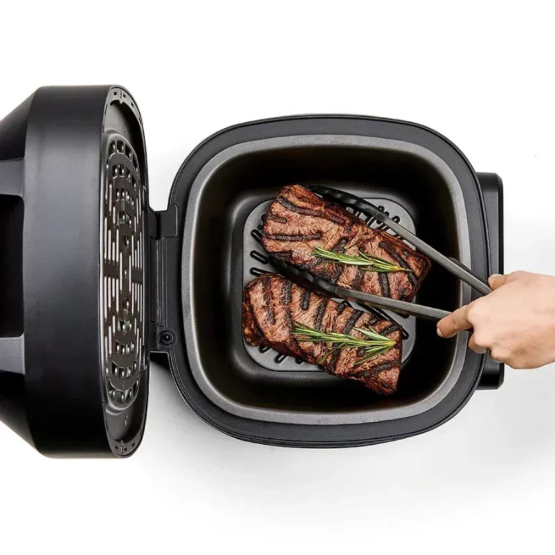 5.5 Quart Grill Air Fryer Home, Black