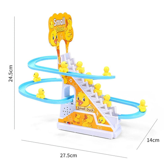 Kids Electronic Duck Climbing Stairs