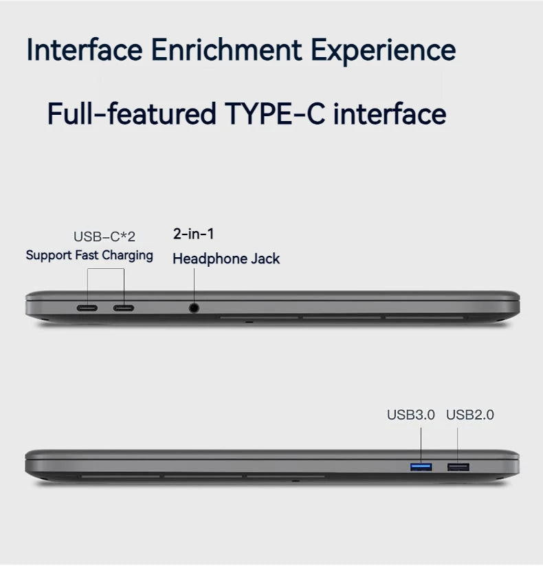 Portable Ultra-Slim Notebook Laptop