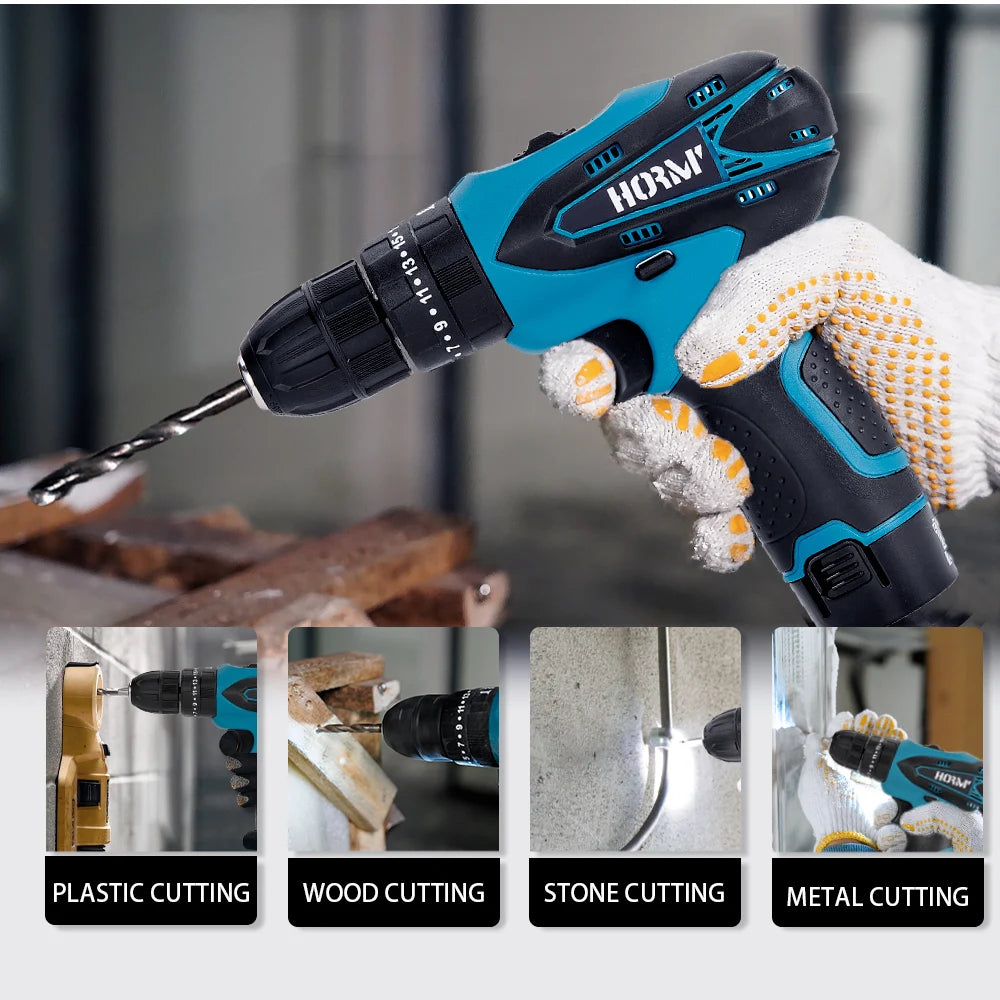 Electric Impact Drill 32N.m Multi Electric Screwdriver