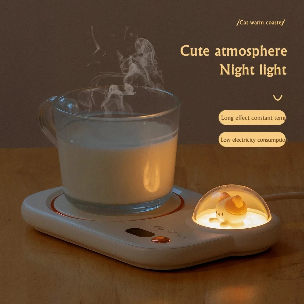 Auto-off Coffee Milk Water Mug Warmer