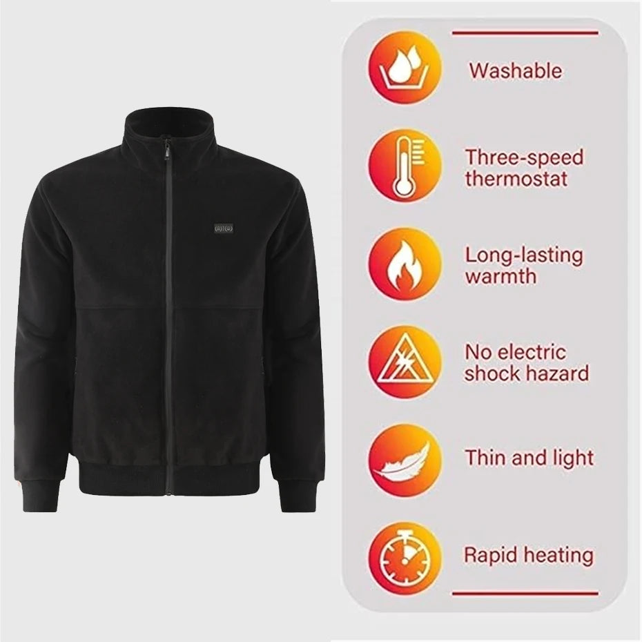USB Heated Jacket Men