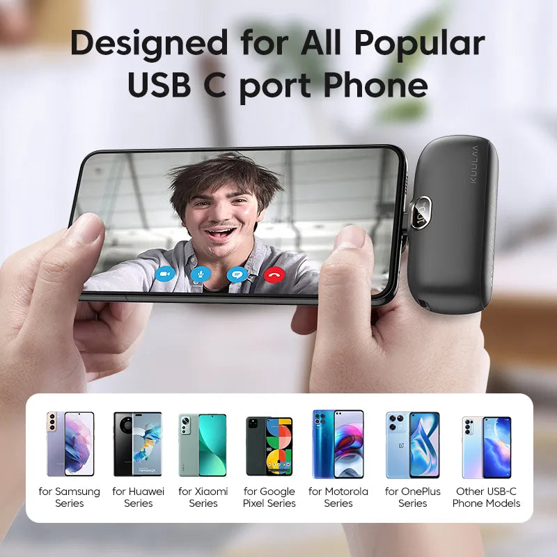 5000mAh Mini Portable Power Bank