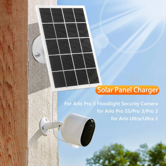Waterproof Security Camera Solar Panel