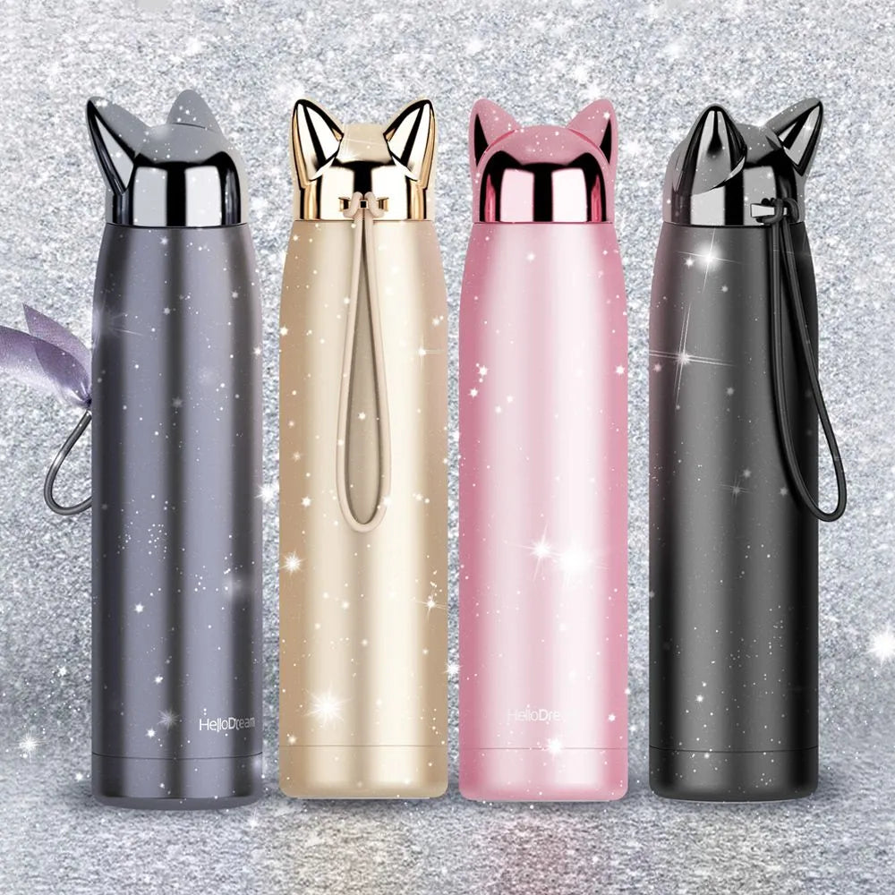 Double Wall Thermal Coffee Tea Milk Travel Mug
