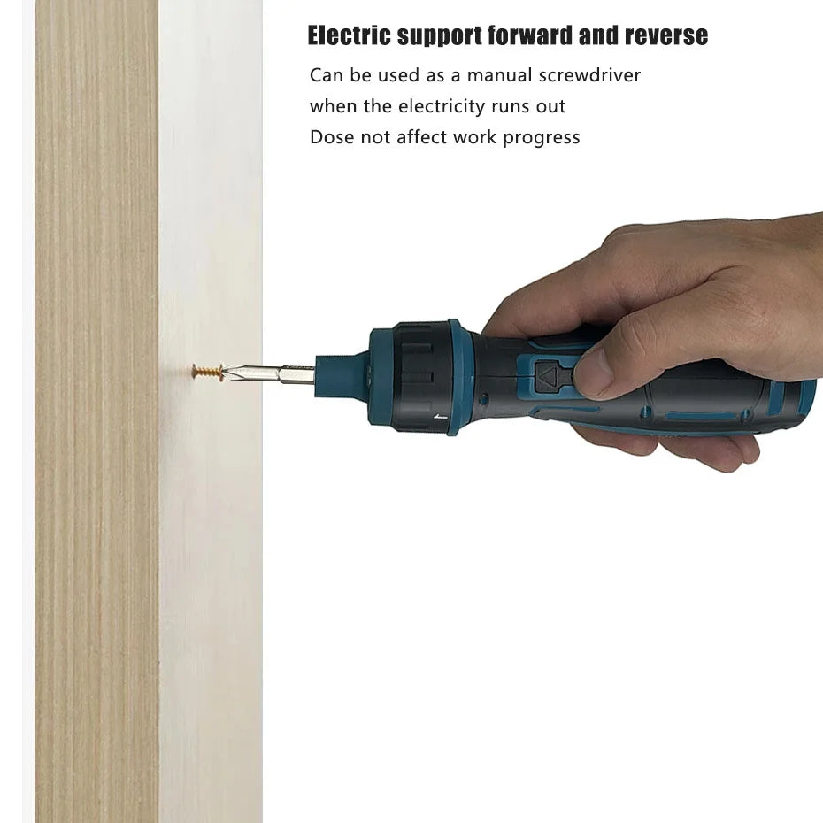 Cordless Electric Screwdriver 1300mah Li-ion Battery