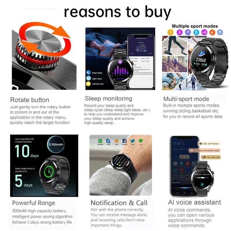 New Bluetooth Call Smart Watch