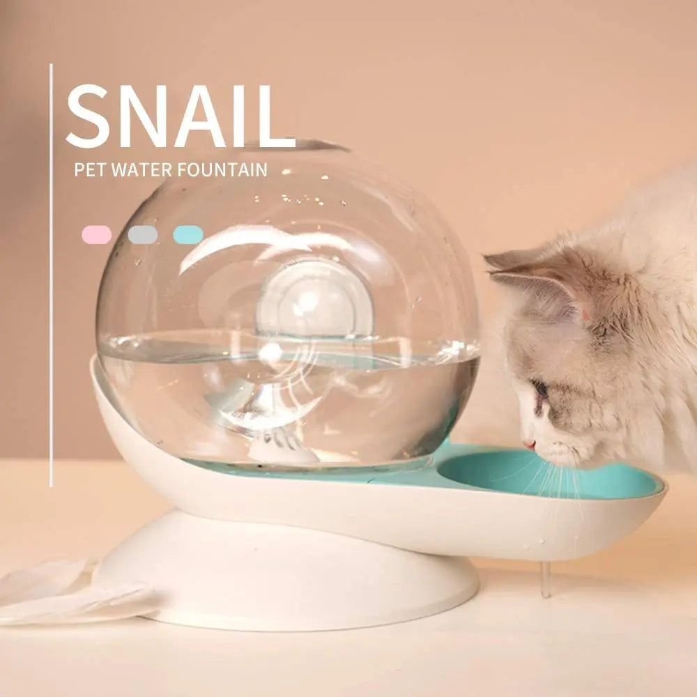 Cat Water Fountain Snails Filter