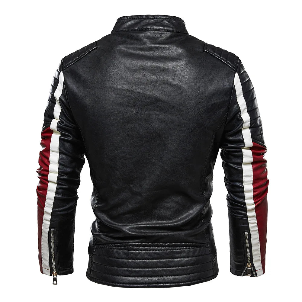 Men's Winter Biker Jacket