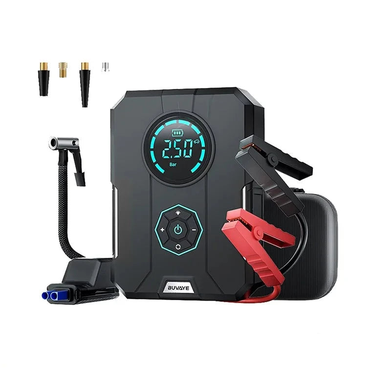 6 In 1 Car Jump Starter Emergency Air Pump