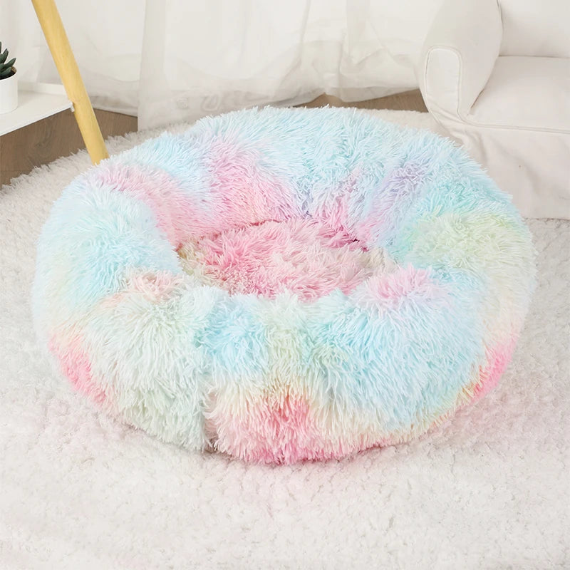 Donut Dog Plush Bed