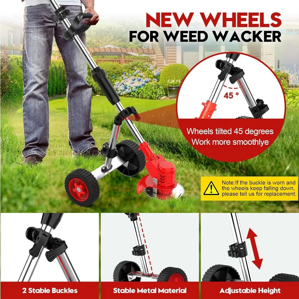 3 in 1 Adjustable Edger Brush Cutter Kit