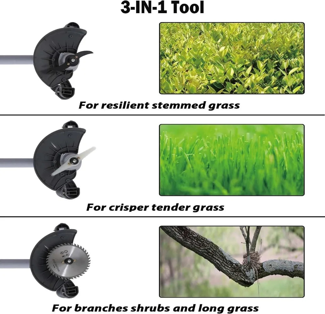 3-in-1 Cordless Weed Wacker