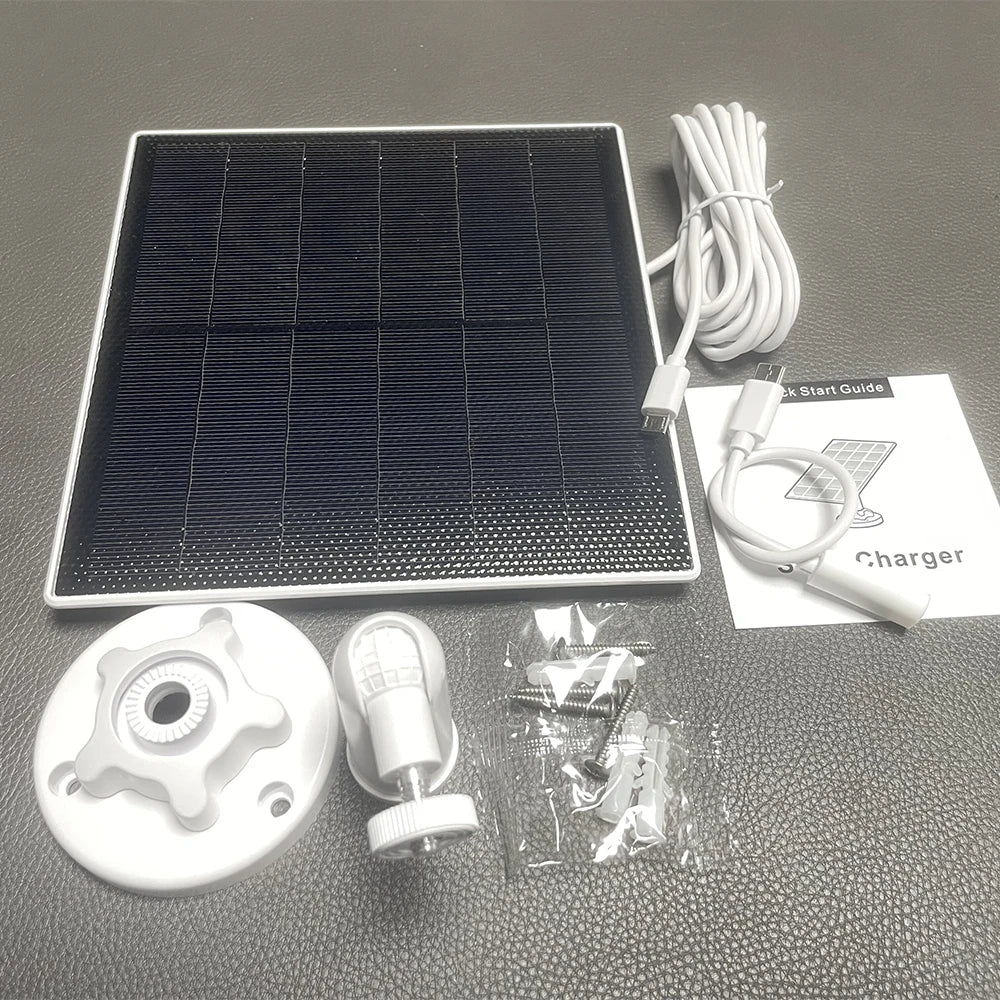 5v 5W IP65 Solar Panel for Rechargeable Security Camera