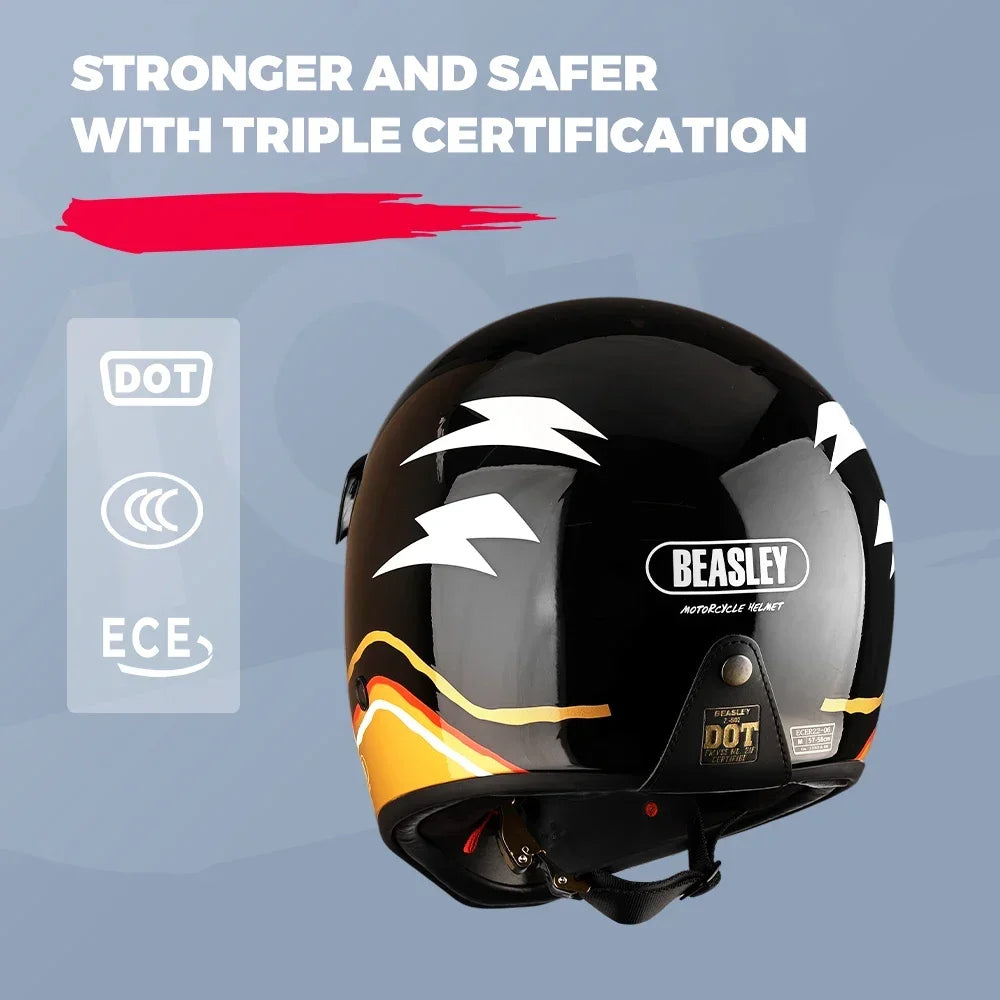Vintage Full-Face Helmet