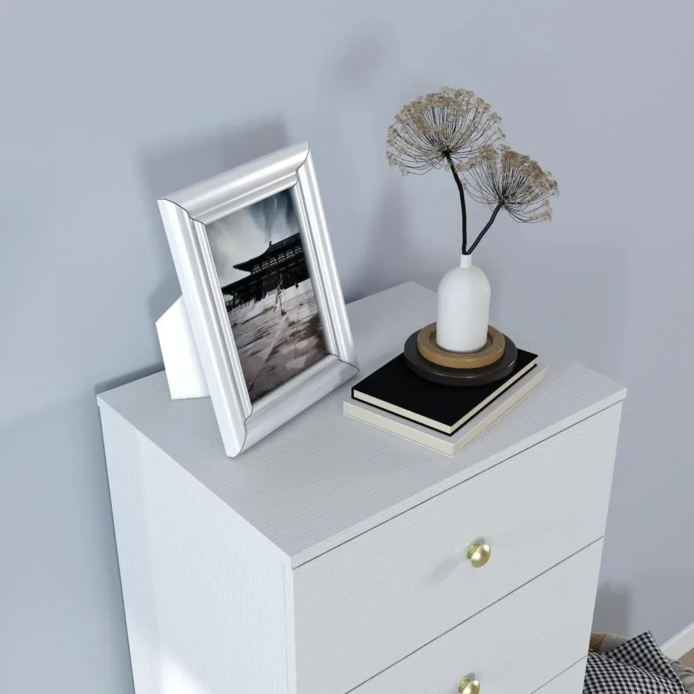 Bedroom 6 Drawer Vertical Dresser