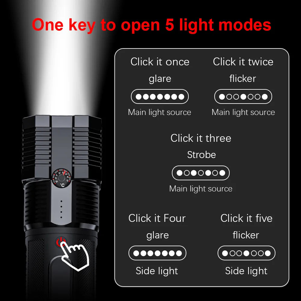 Car Jump Starter with flashlight Starting Device