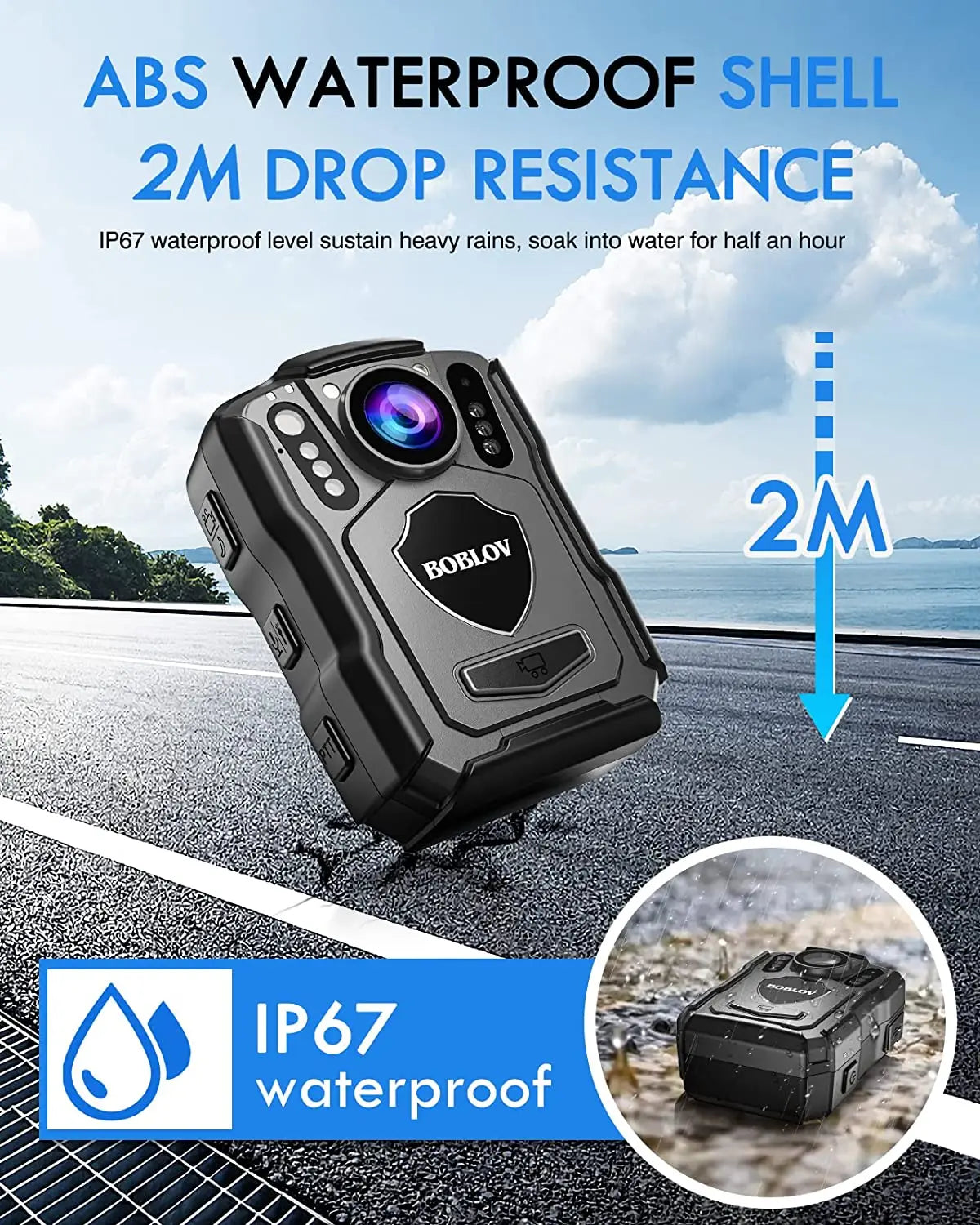 M5 1440P Body Camera