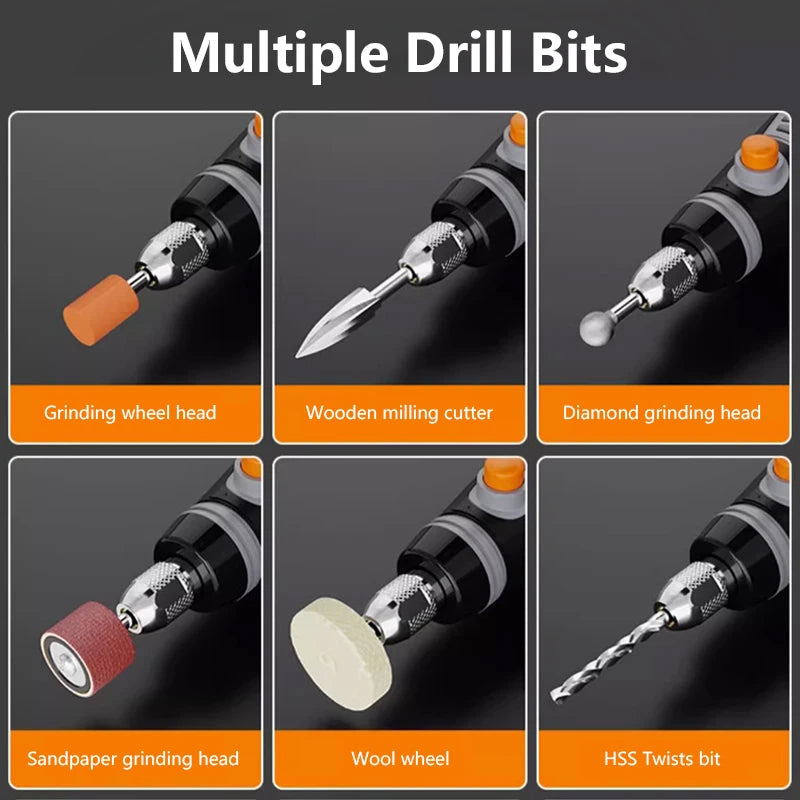 USB Cordless Dremel Drill Engraving Pen