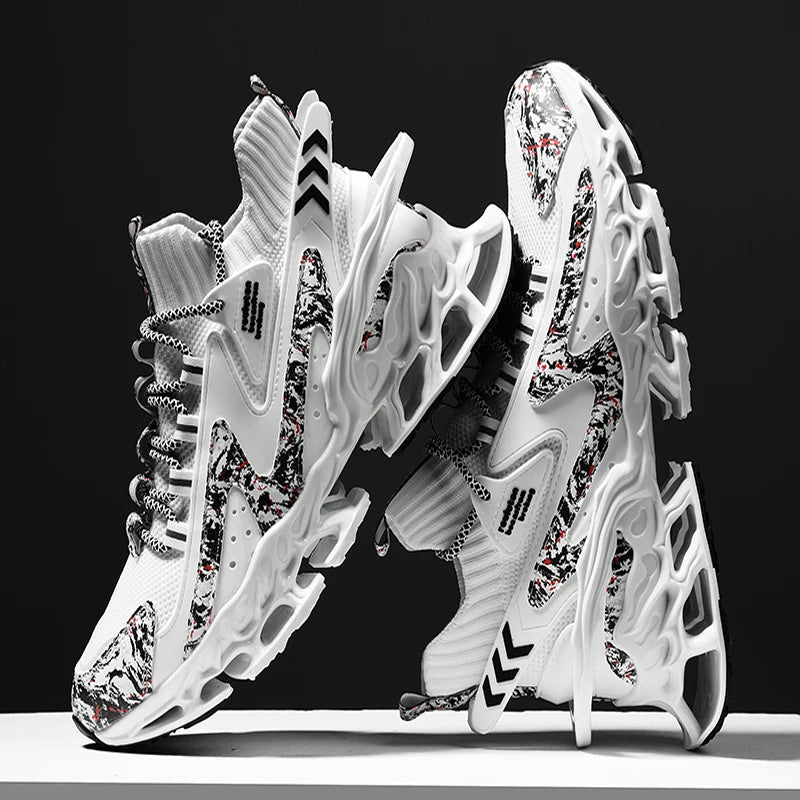 Luxury Trainer Race Breathable Sneakers