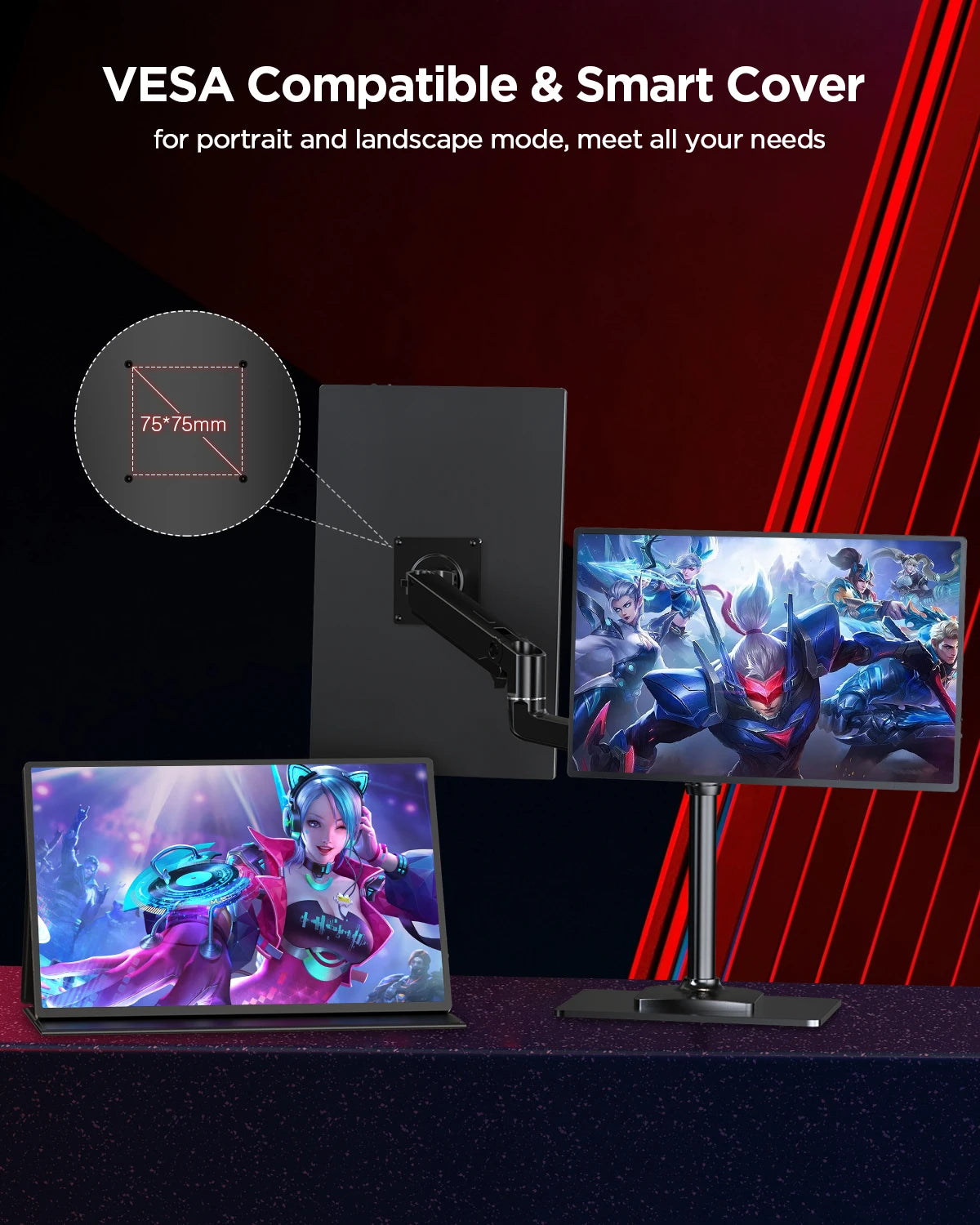 16" 2K Portable Monitor