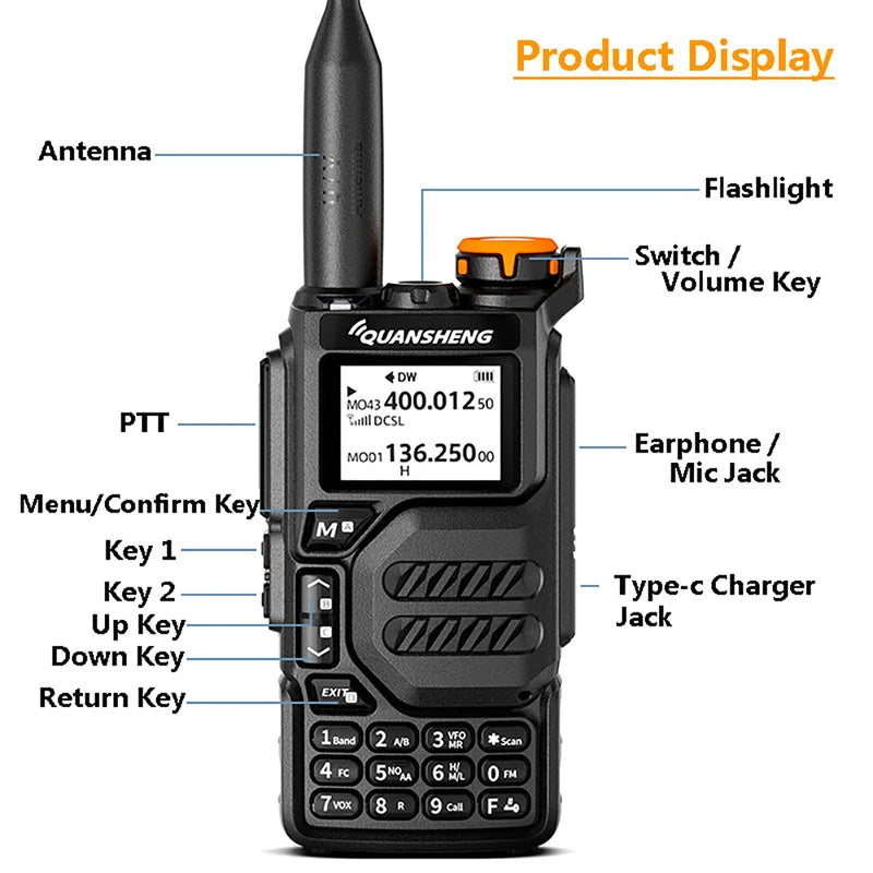 UV-K5 Walkie Talkie
