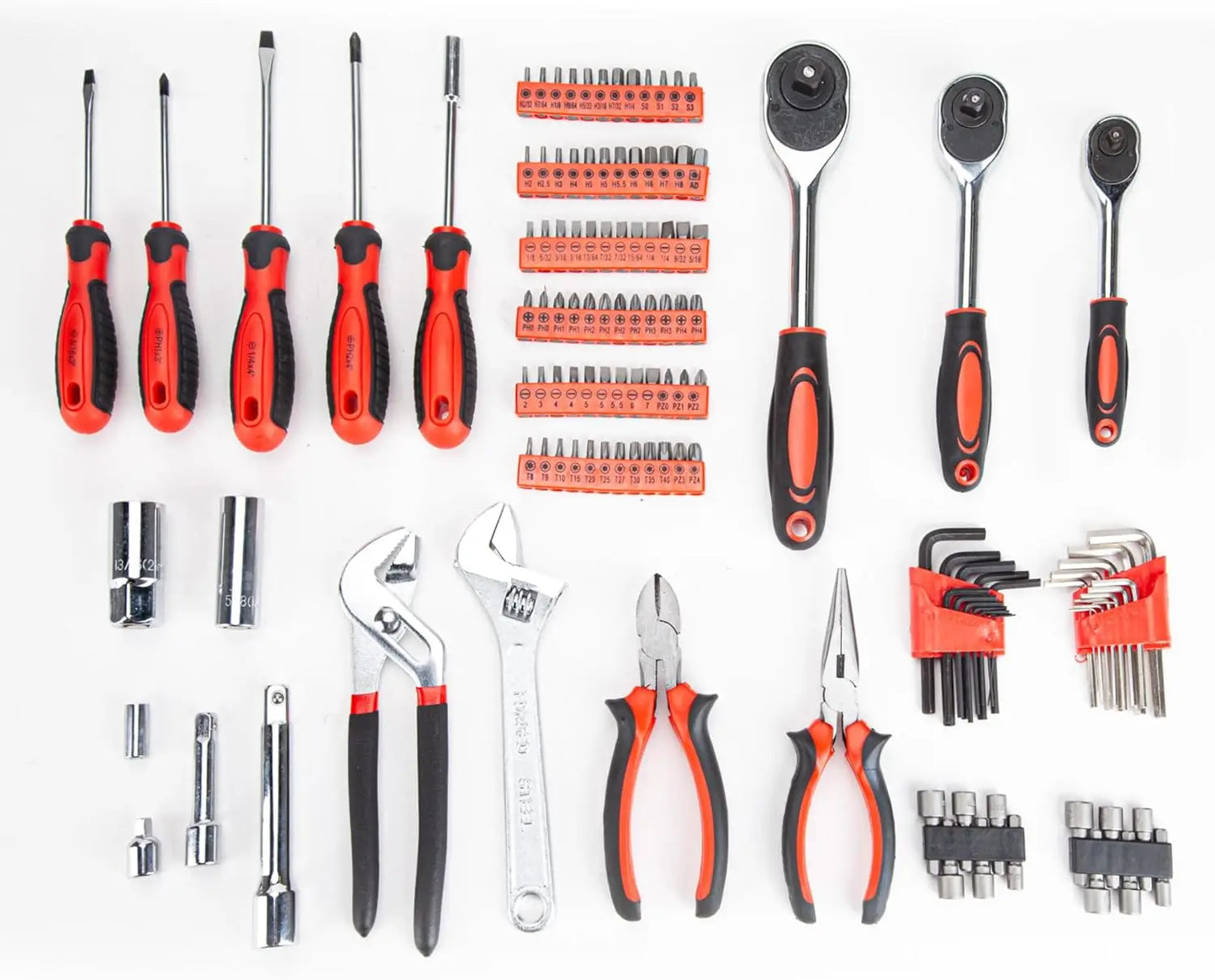 205 Piece Sockets Tool Set