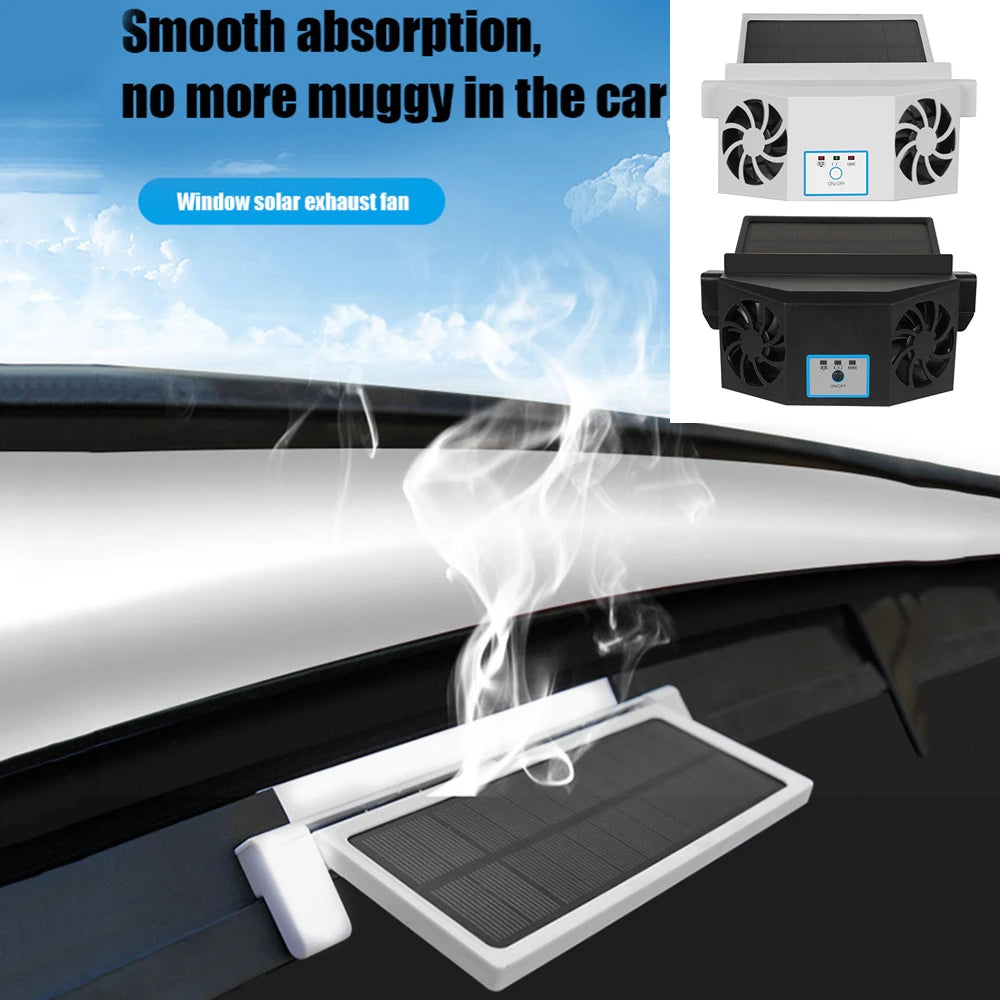 Solar Car Cooler Fan System