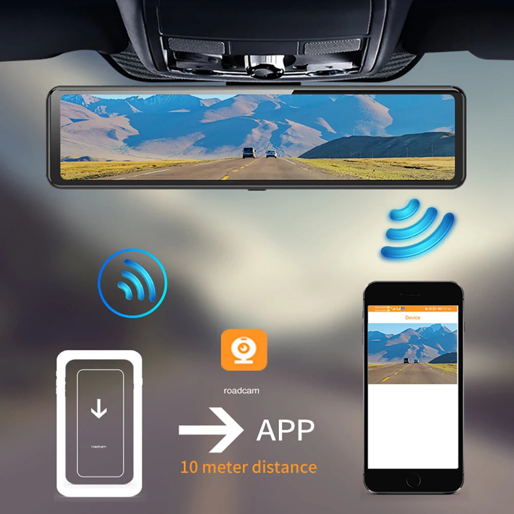 3 Dash Cam WiFi Miracast GPS Navigation