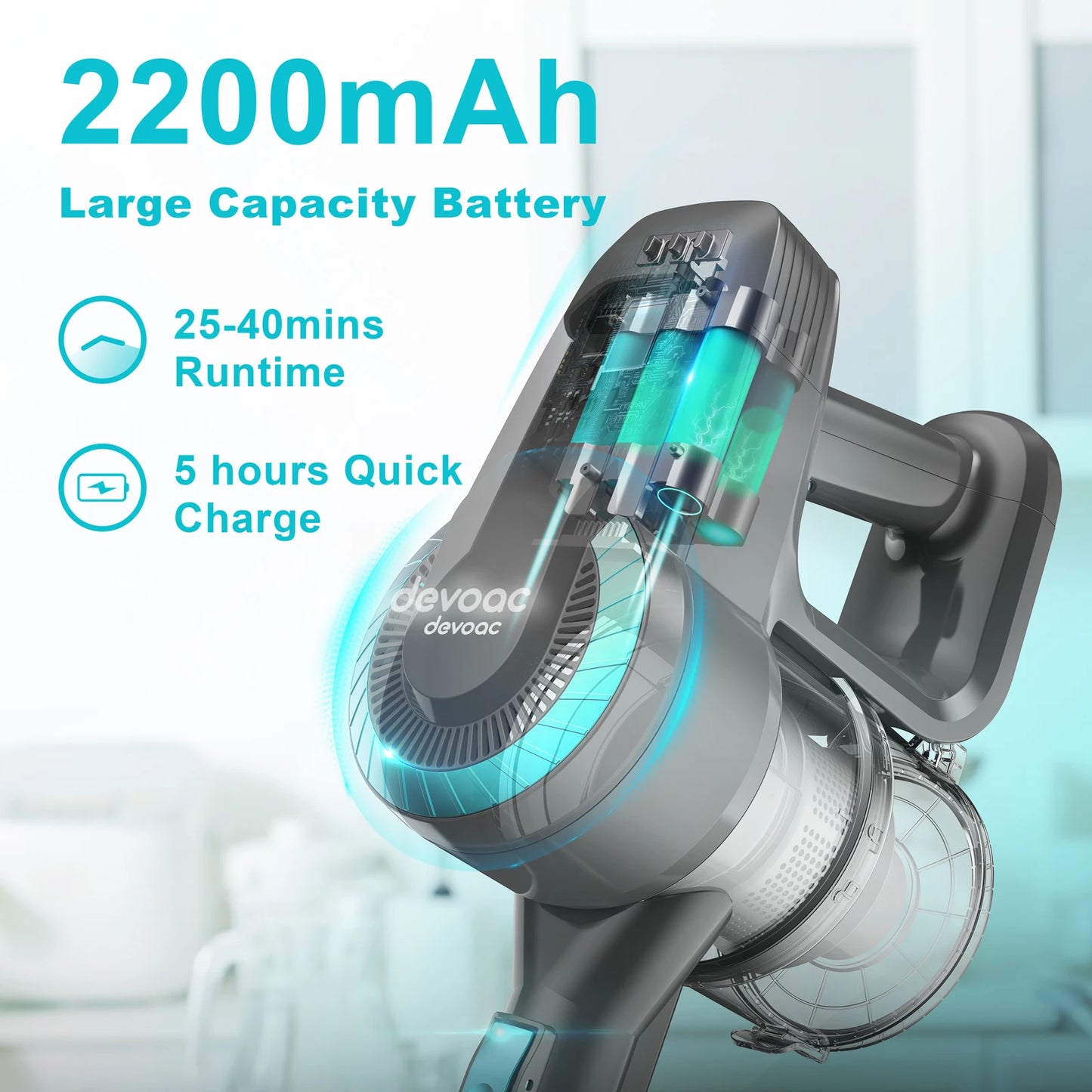 N370 Cordless vacuum cleaner