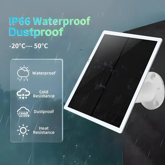 5V 18W IP65 Waterproof Outdoor Solar Panel for Camera