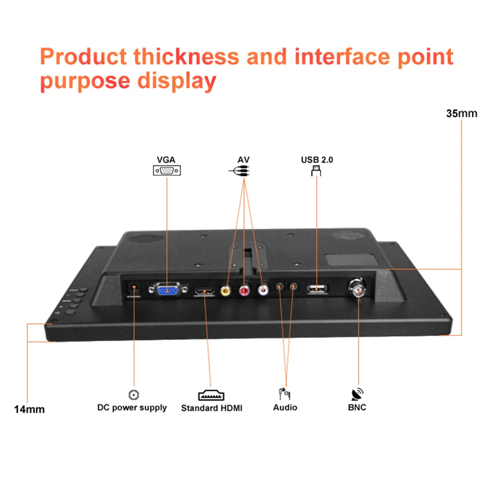 Mini TV LCD HD Computer monitor